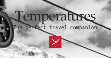 Temperatures - The perfect travel companion 